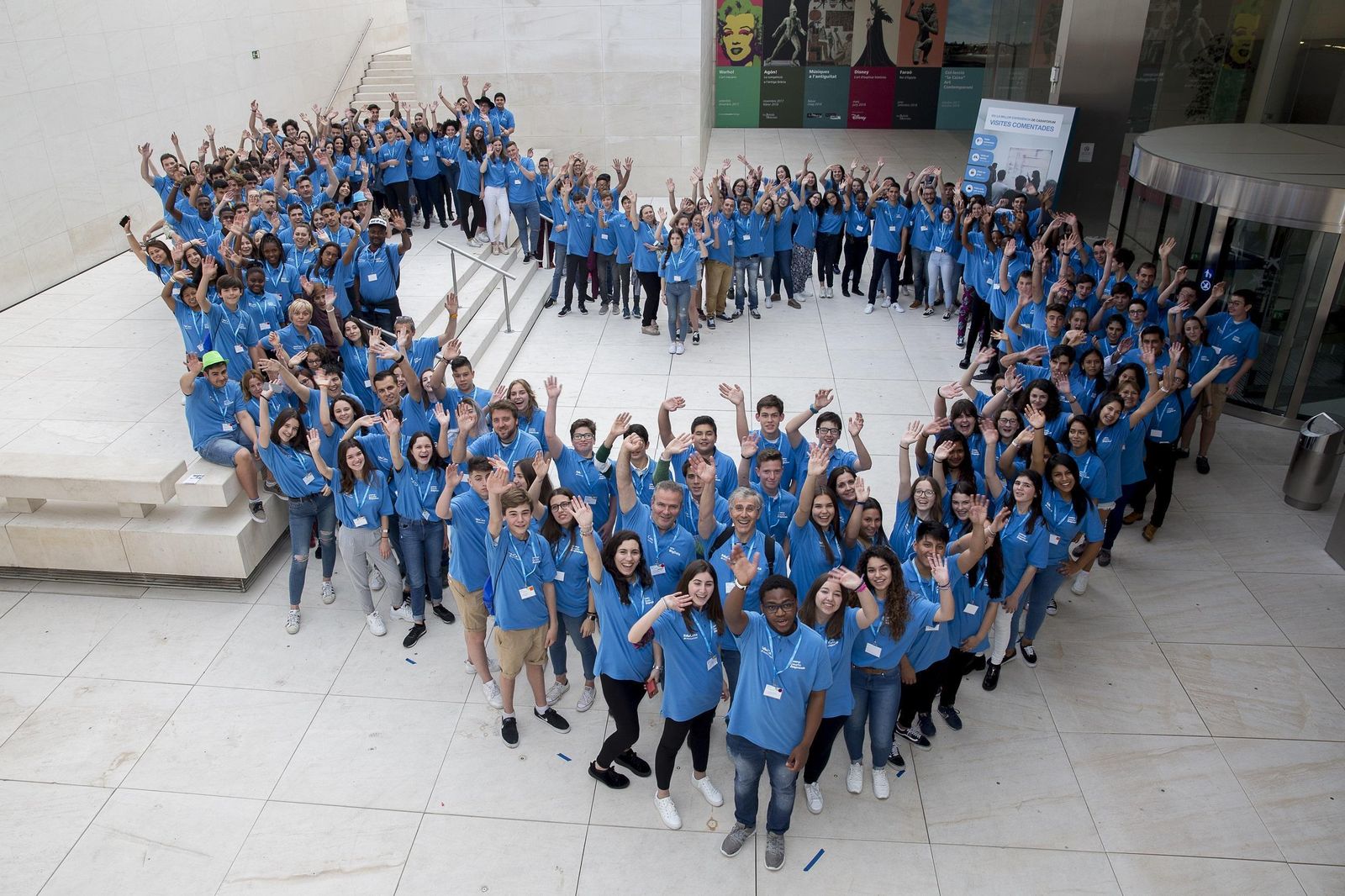 Numerosos estudiantes de secundaria participan en este programa de emprendimiento de la Caixa