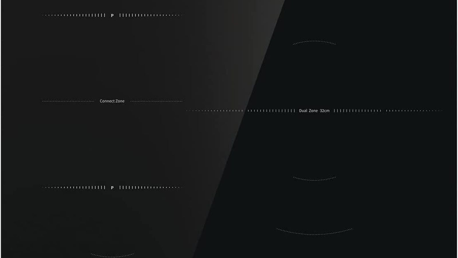 Placa vitrocerámica de Hisense