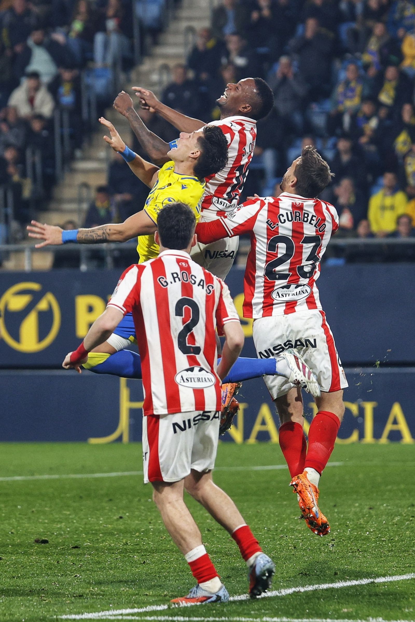 Las imágenes del Cádiz CF-Sporting