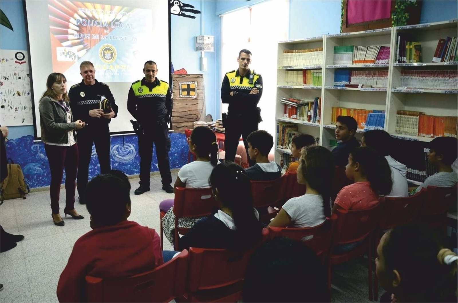 Actividad desarrollada en el CEIP 'Poeta Carlos Álvarez'.