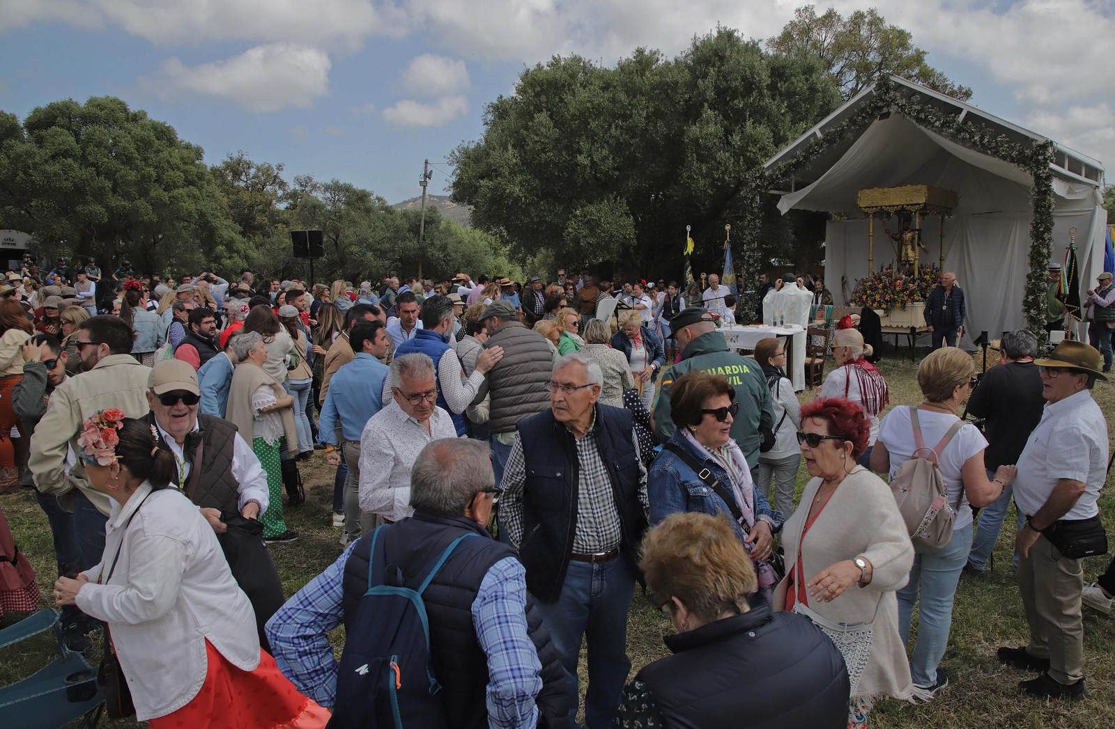 El domingo de Romería de San Isidro Labrador de Los Barrios, en imágenes