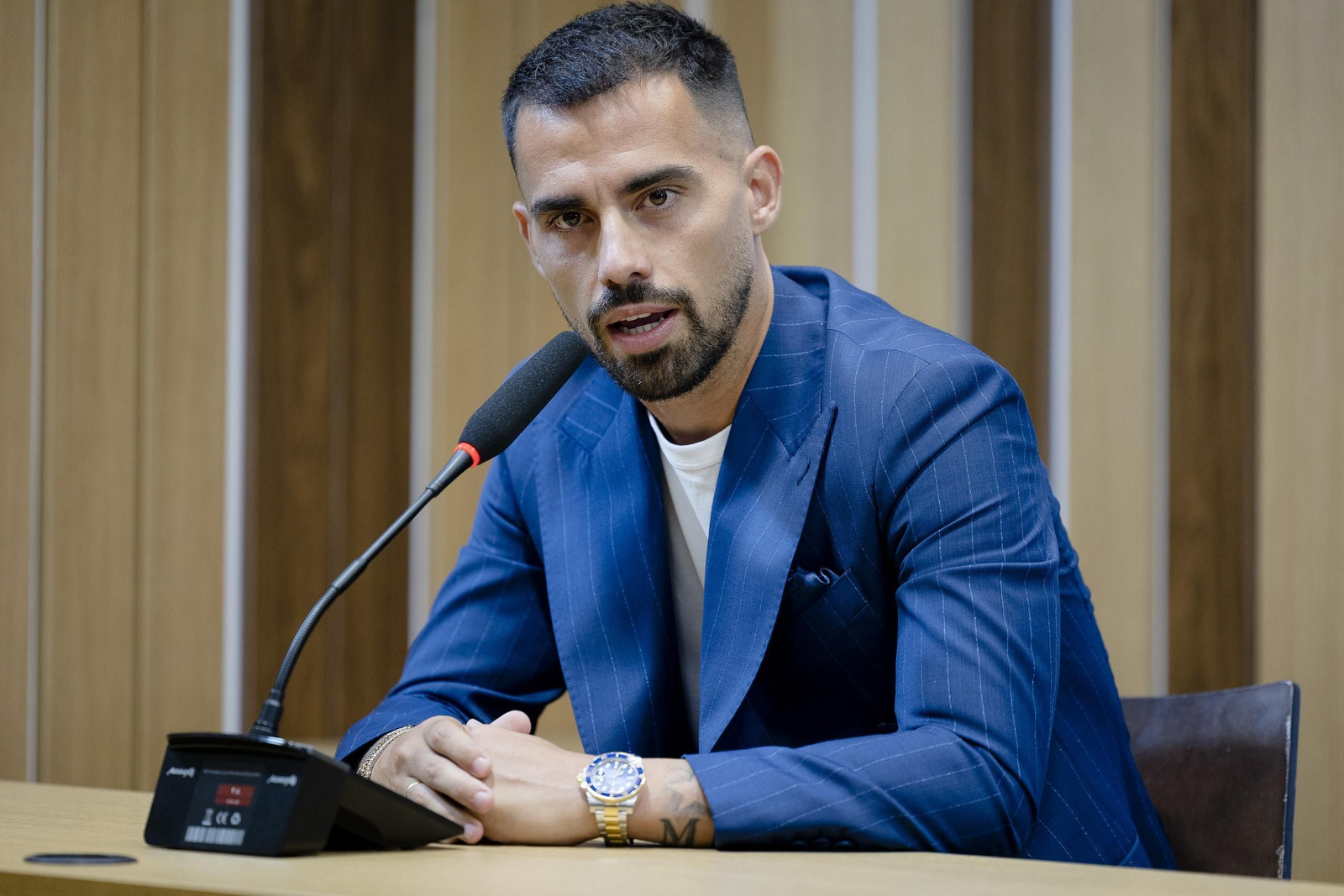 Imágenes de la presentación de Suso como jugador del Cádiz C.F.