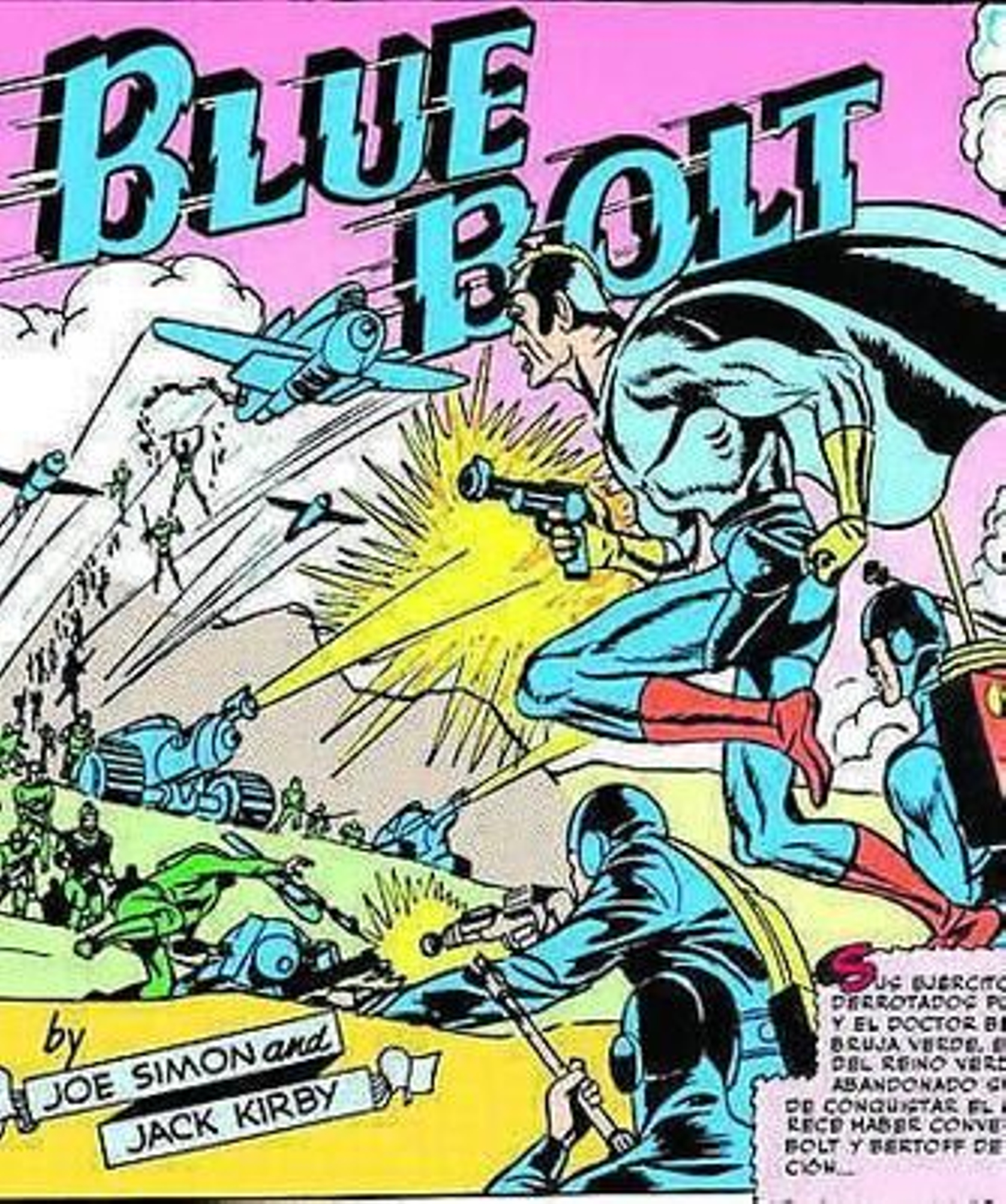 Aventuras de Blue Bolt.