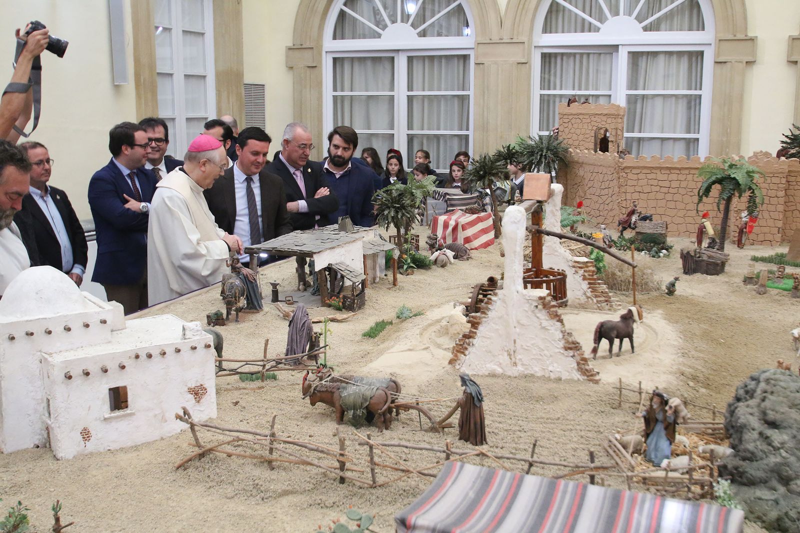 Fotogalería del Belén de Diputación