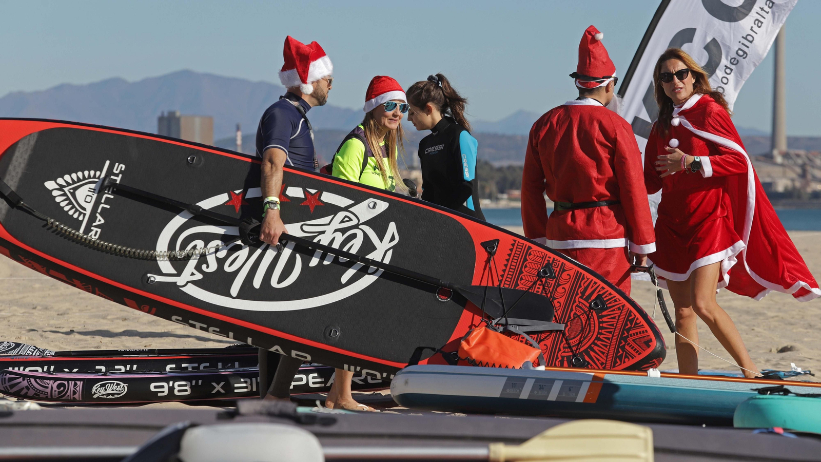 II Remada Solidaria en El Rinconcillo.
