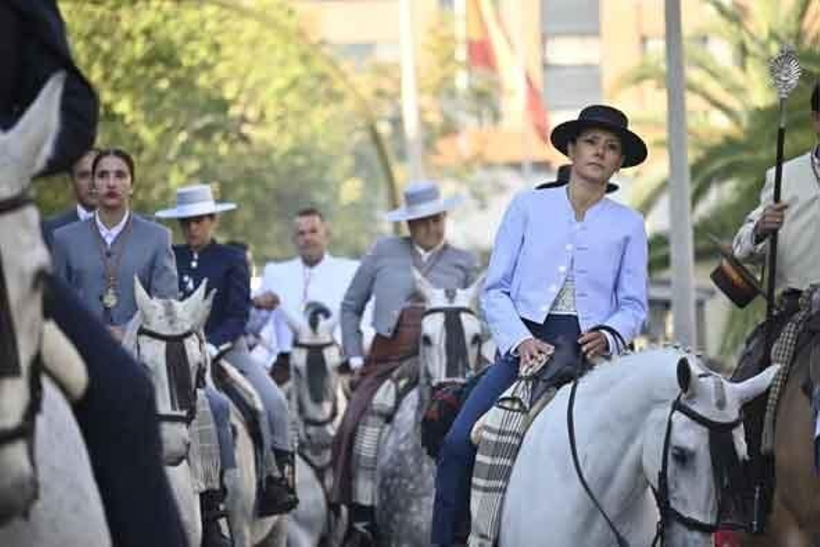 Las mejores imágenes de los peregrinos en la salida de Emigrantes