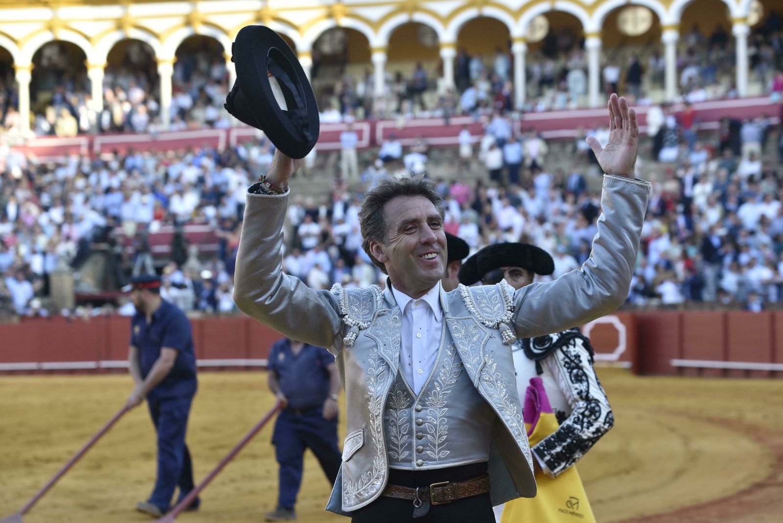 Las imágenes de la corrida de rejones de la Feria de Abril de Sevilla