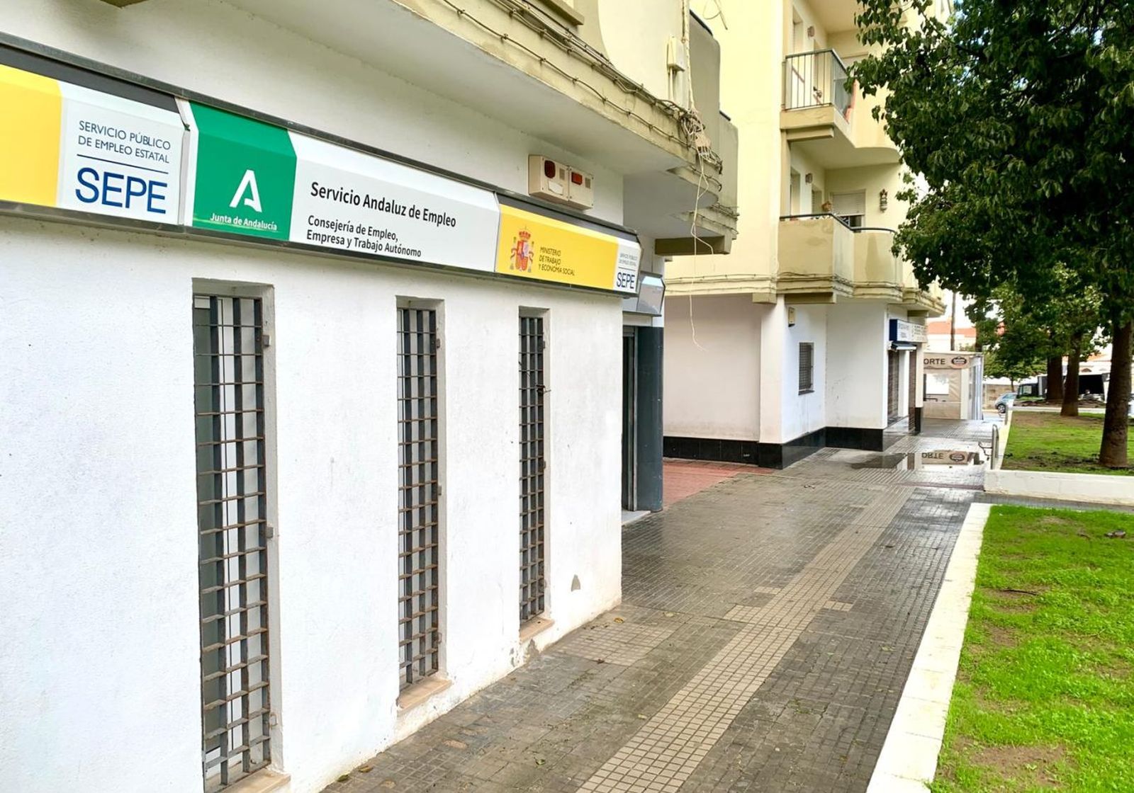 Oficinas del SEPE en Rota.