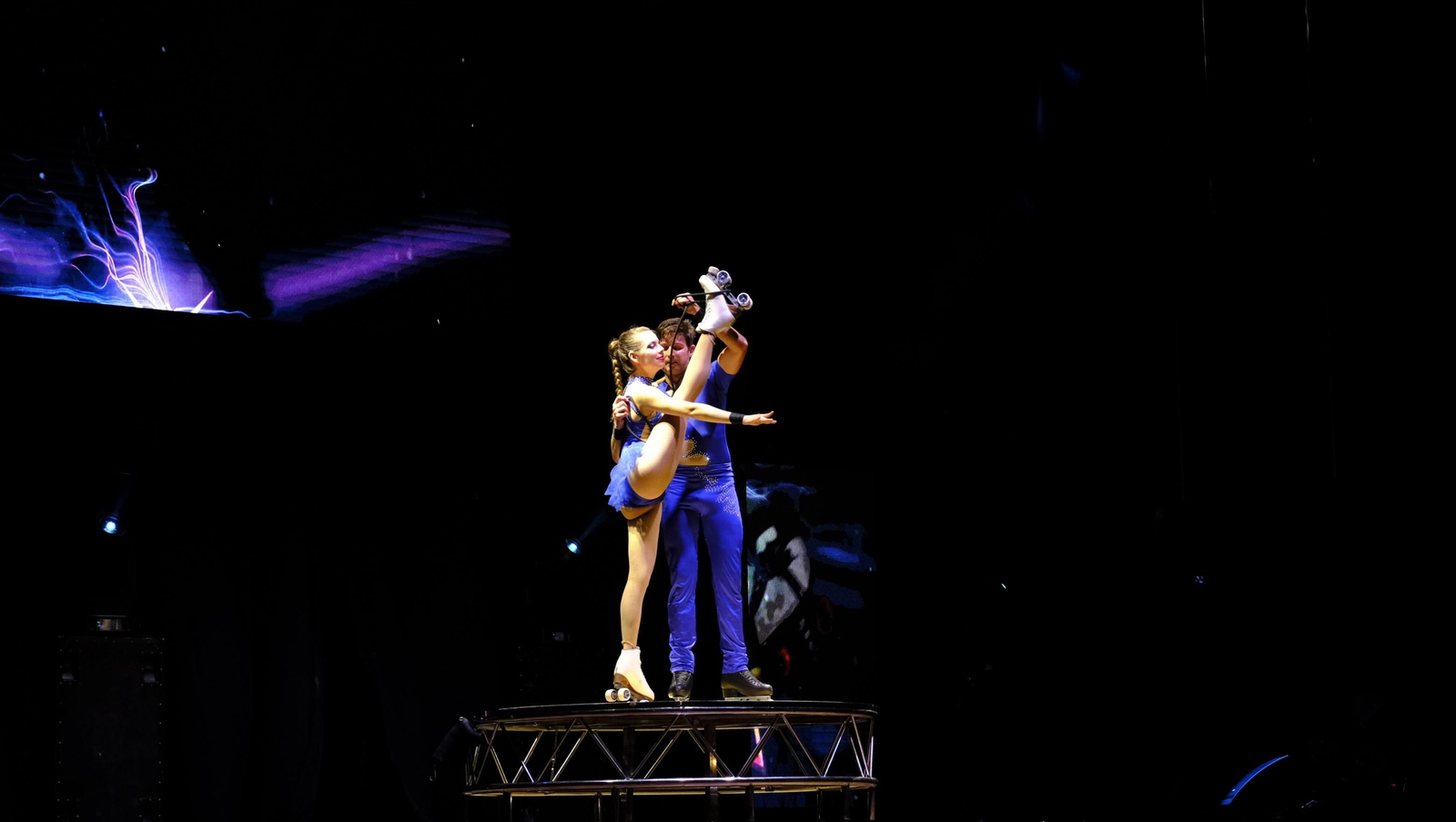 Imágenes del espectáculo 'The Talent' en la Gala XV Aniversario Diario de Almería