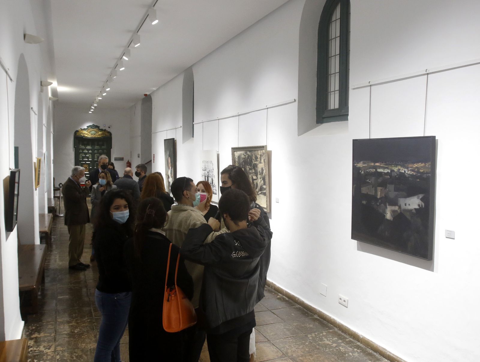 Inauguración de la exposición '04,05,06' de los residentes de la Fundación Antonio Gala, en imágenes