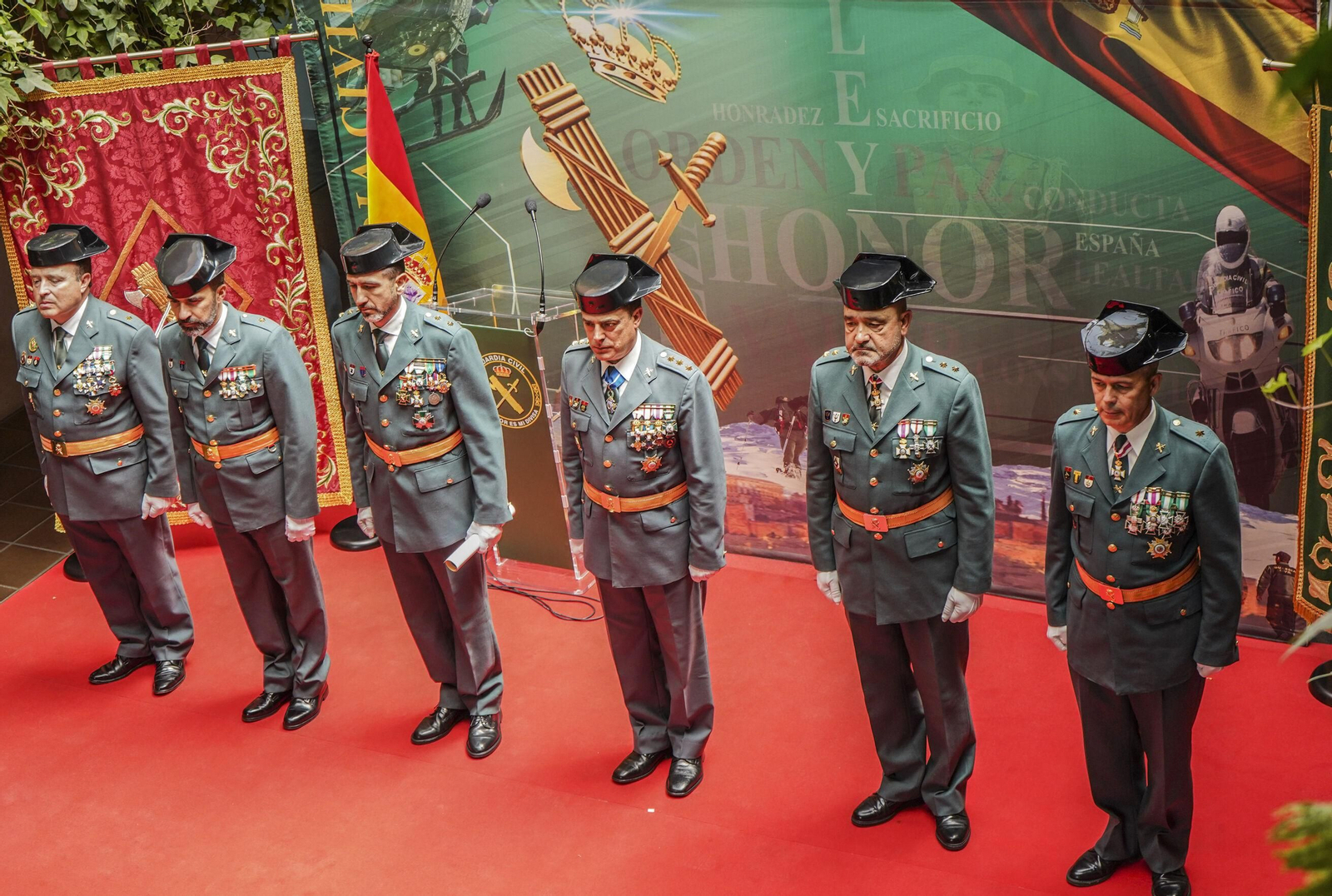 Conmemoración del 179 aniversario de la  fundación de la Guardia Civil, en imágenes