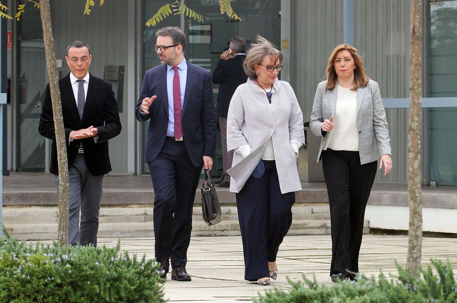 Susana Díaz, en La Rábida