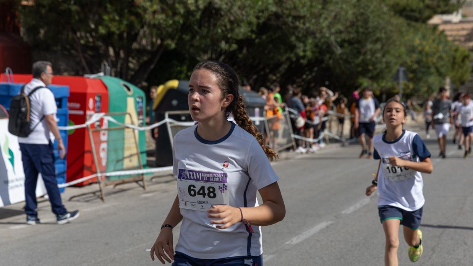La carrera escolar de “La Gloria” que aúna inclusión y solidaridad, en imágenes