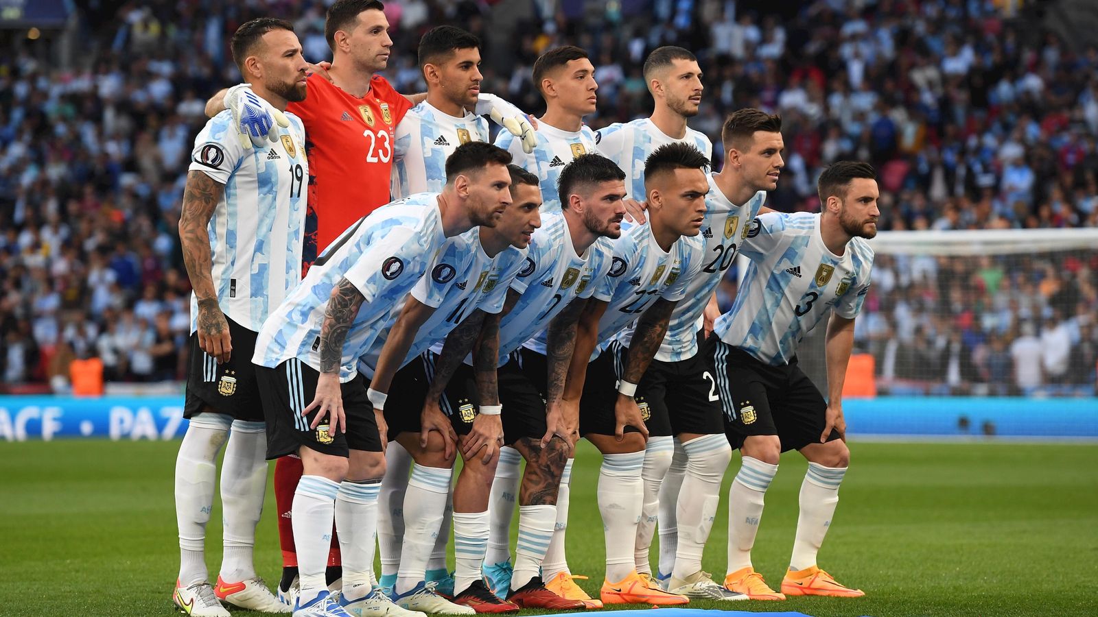 El once inicial de Argentina con Guido Rodríguez.