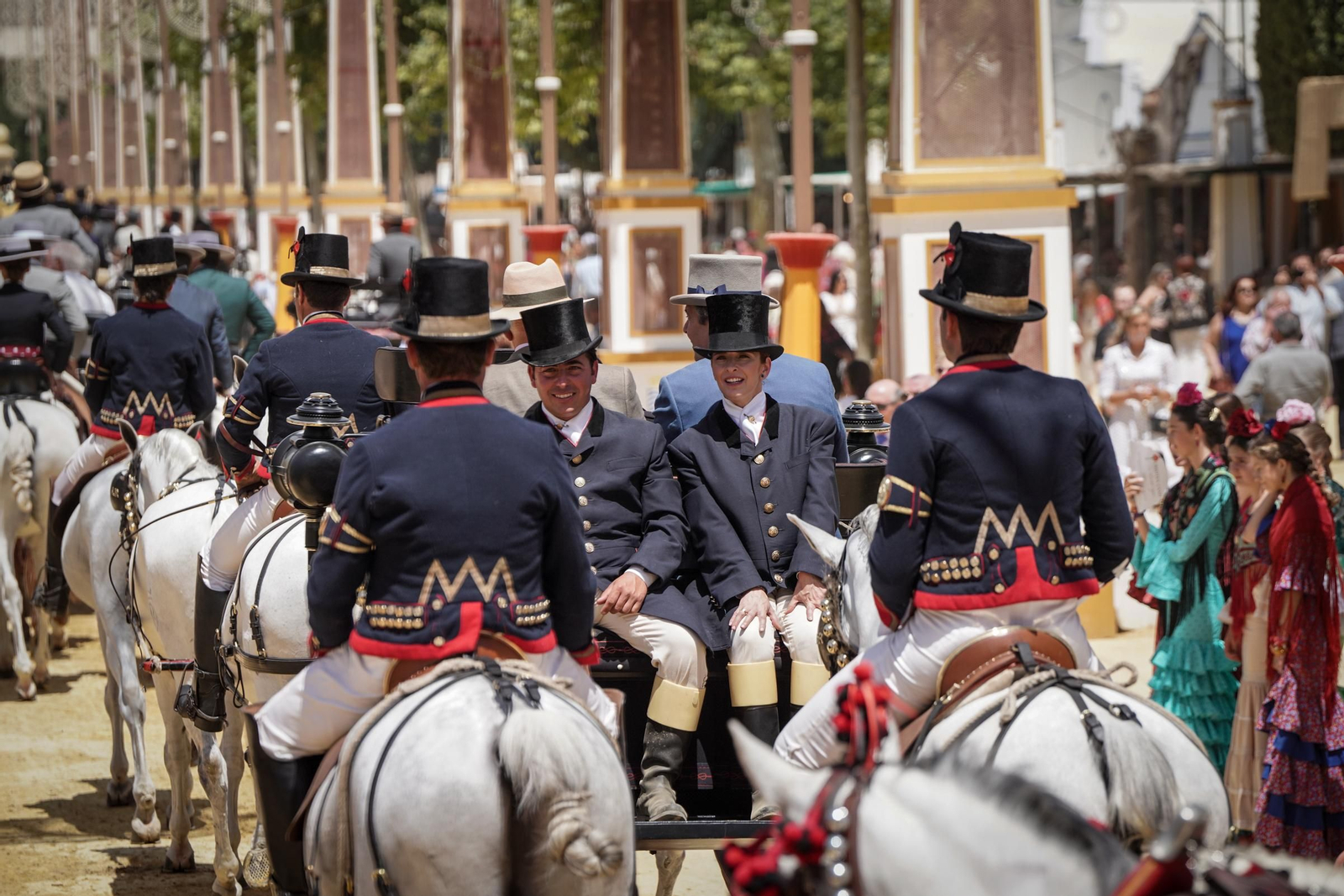 Ambiente el viernes en la Feria de Jerez en fotos