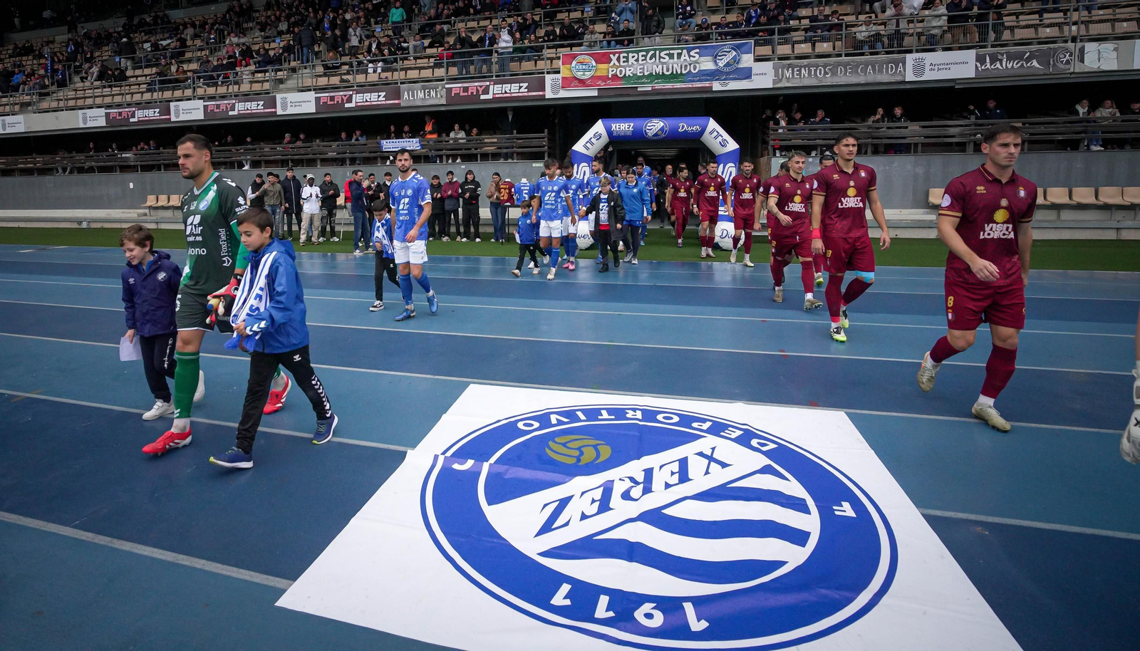 Imágenes del partido del Xerez DFC - Lorca Deportiva