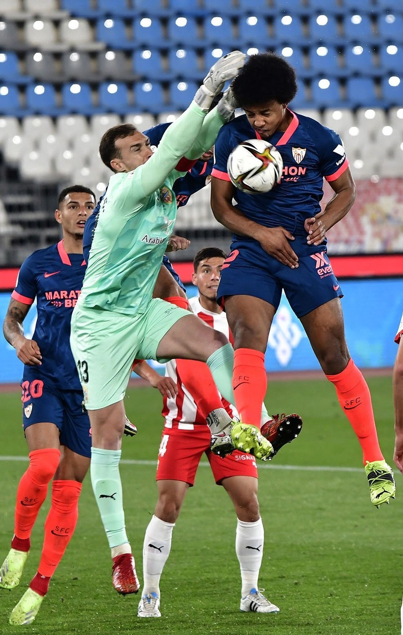 Las fotos del Almería-Sevilla de Copa del Rey