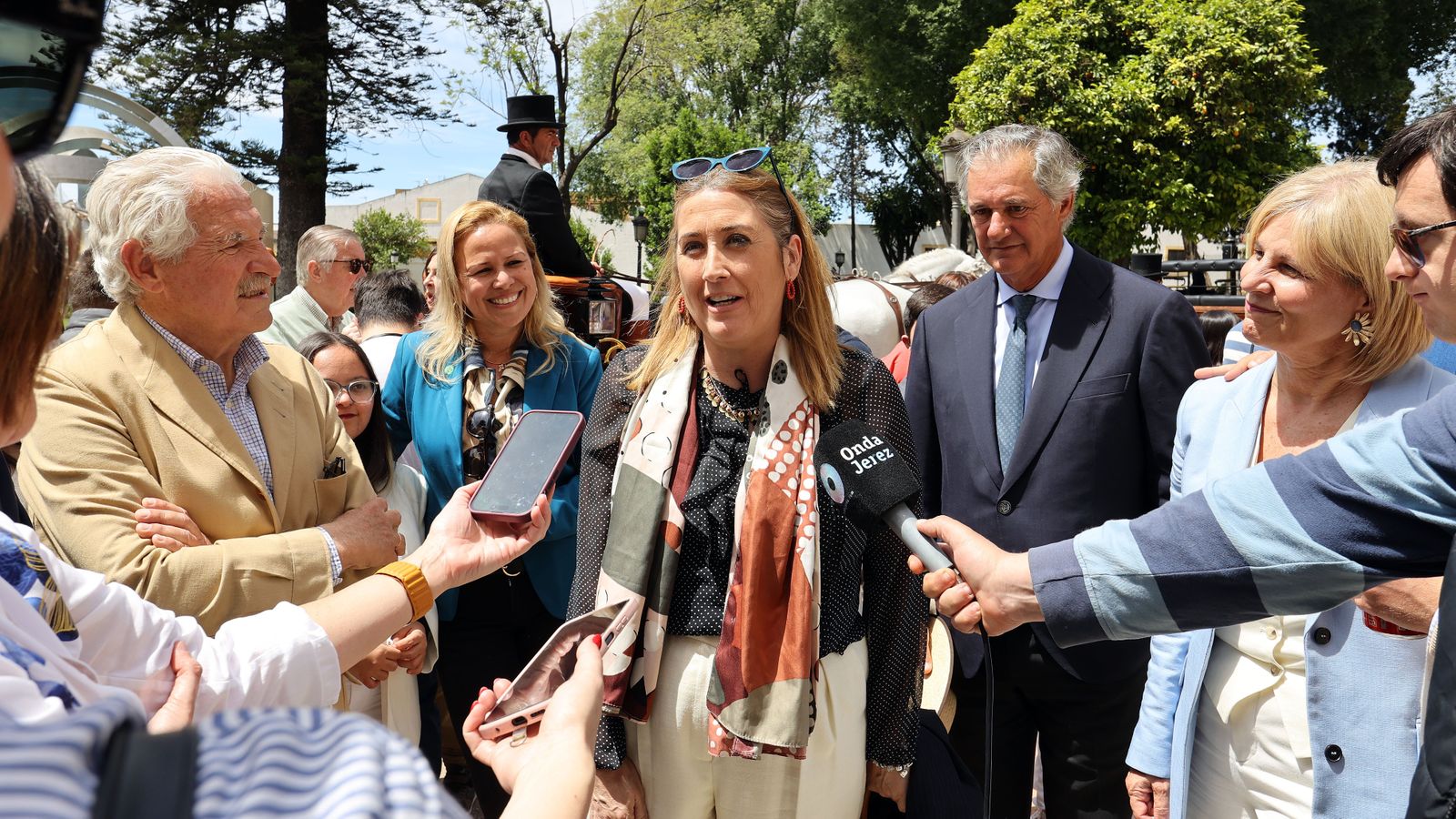 'Los carruajes de la integración' con jóvenes de Cedown y Aspanido por Jerez