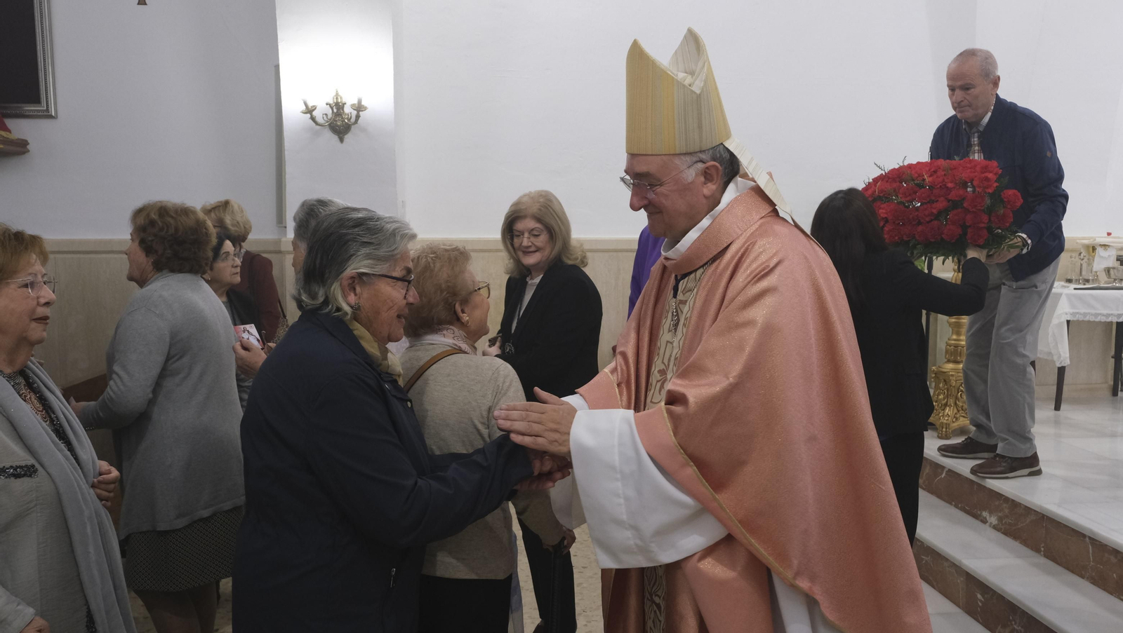 Imágenes de la bendición de la Borriquita de El Alquián, por el Obispo de Almería