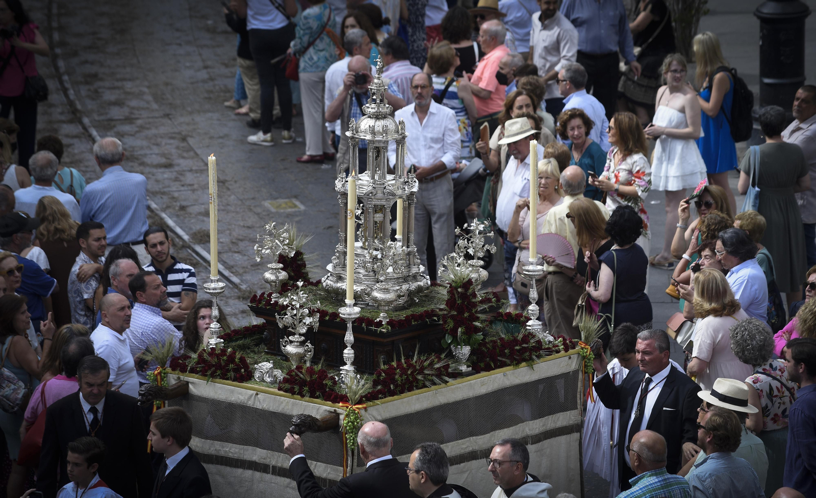 Las imágenes de la procesión del Corpus Christi de Sevilla 2022