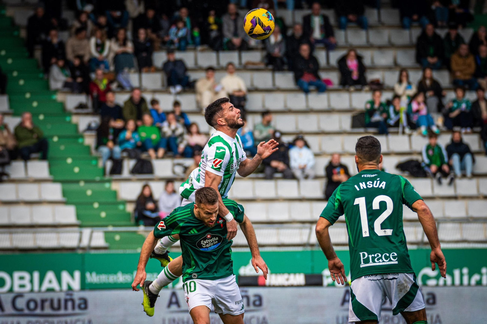 Las mejores fotos del agónico triunfo del Córdoba CF en Ferrol