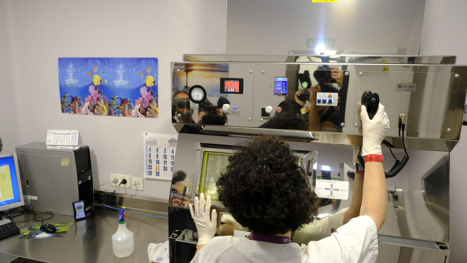 Imágenes del PET-TAC del Hospital Torrecárdenas