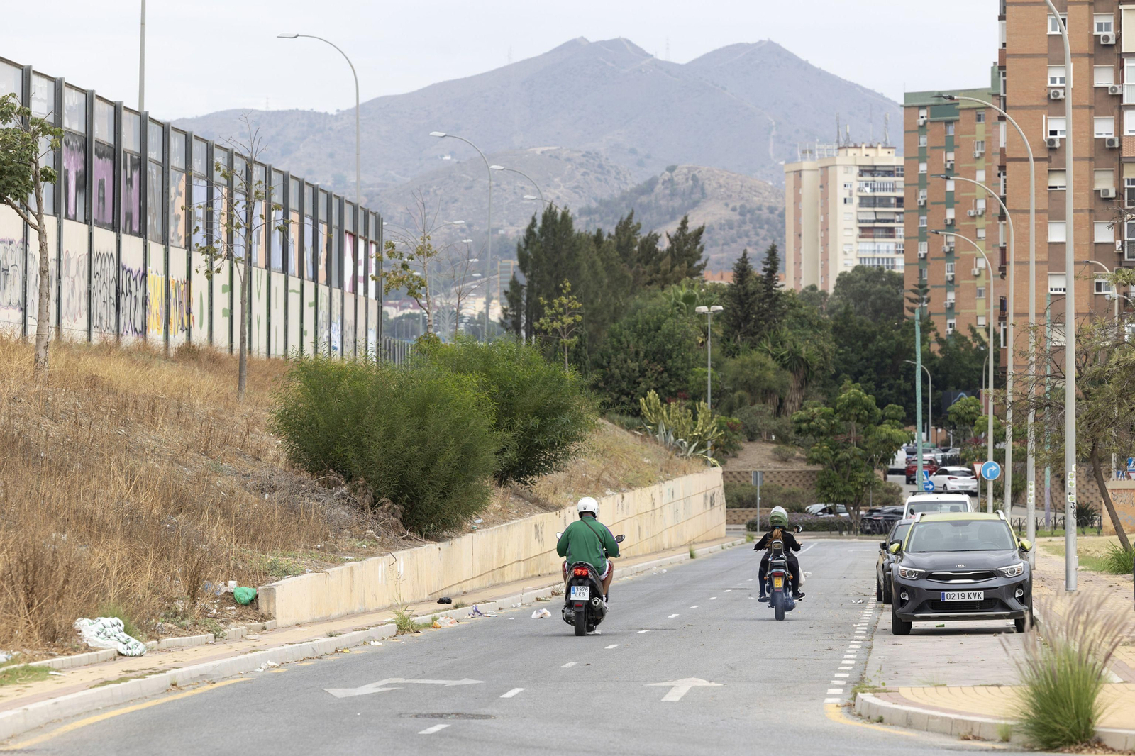 Calle en la que fue hallada la recién nacida. Calle en la que fue hallada la recién nacida.