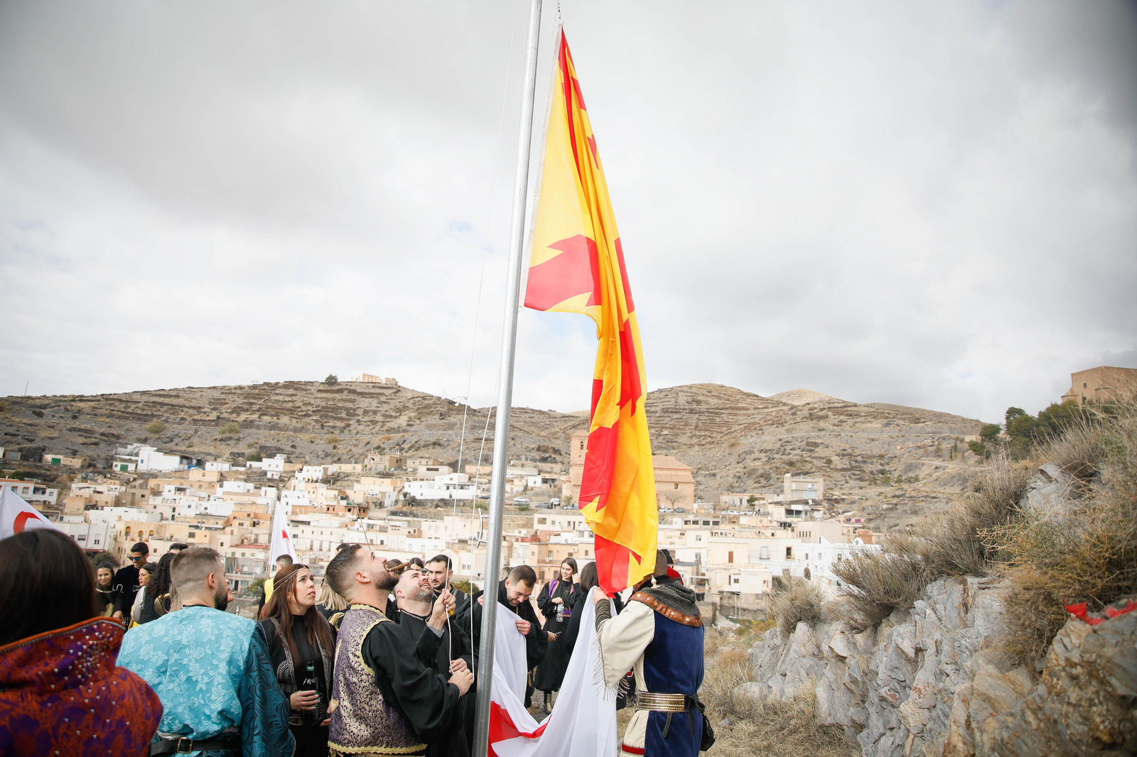 Última guerrilla en Gérgal entre moros y cristianos.