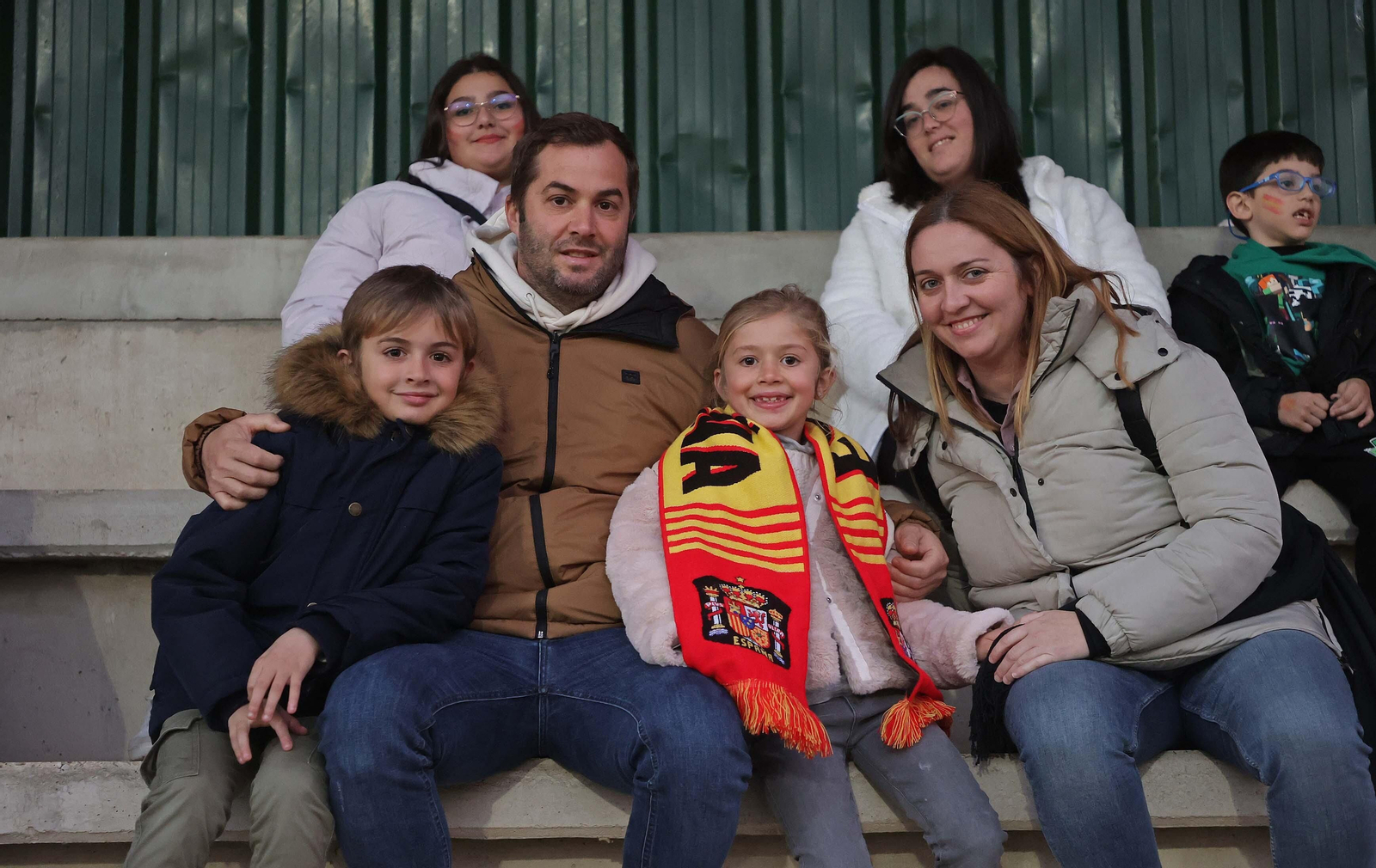 Búscate durante el España - Italia sub-17 celebrado en Los Barrios