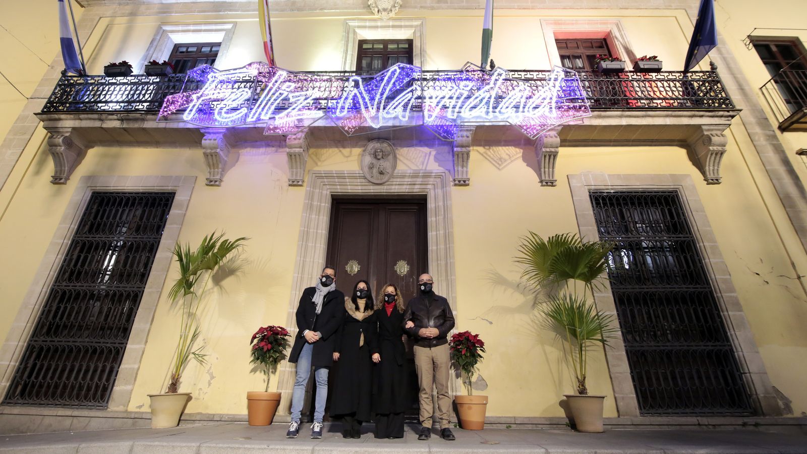 Jerez inaugura su alumbrado navideño