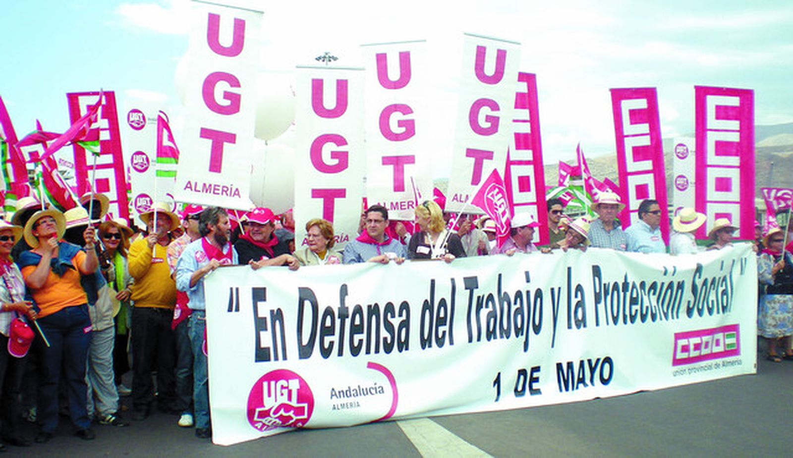 1º de mayo, proteger lo conquistado, ganar  futuro