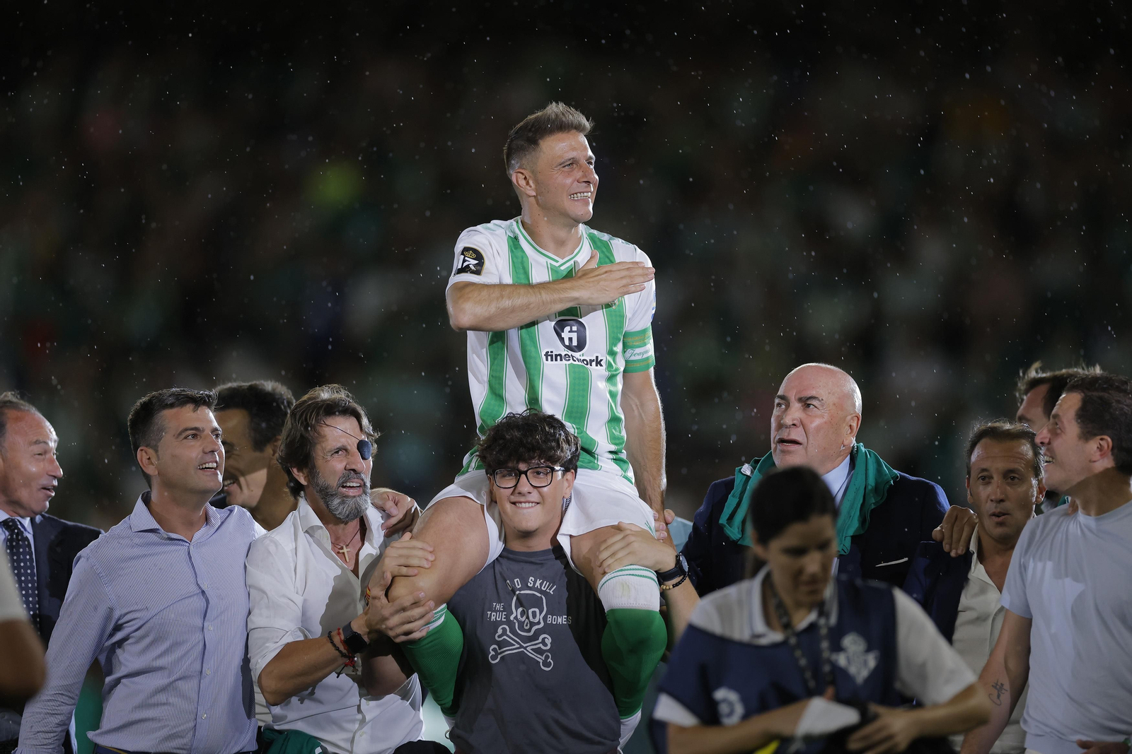 Las imágenes del partido de despedida de Joaquín