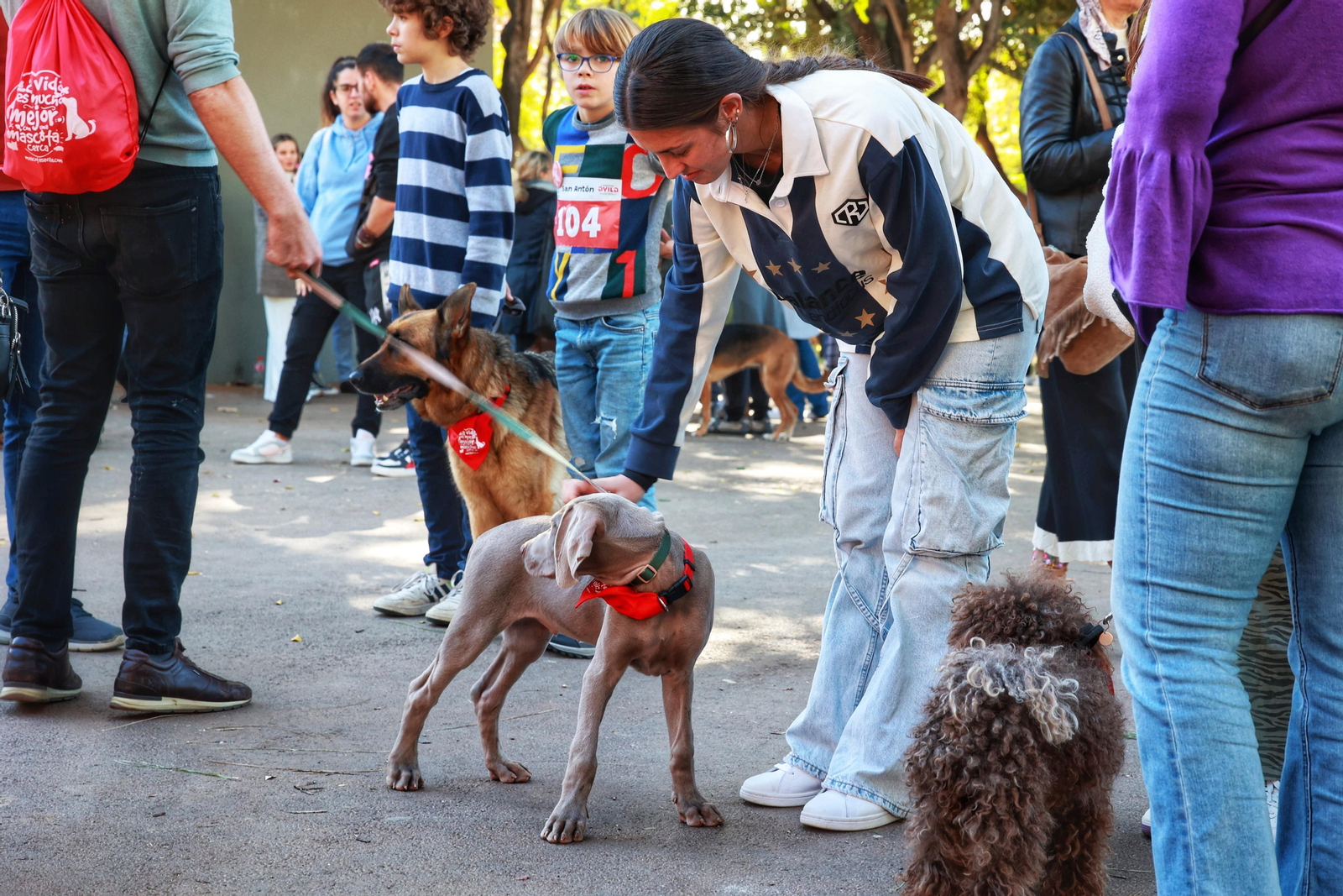 San Fernando celebra la fiesta de San Antón en el Parque