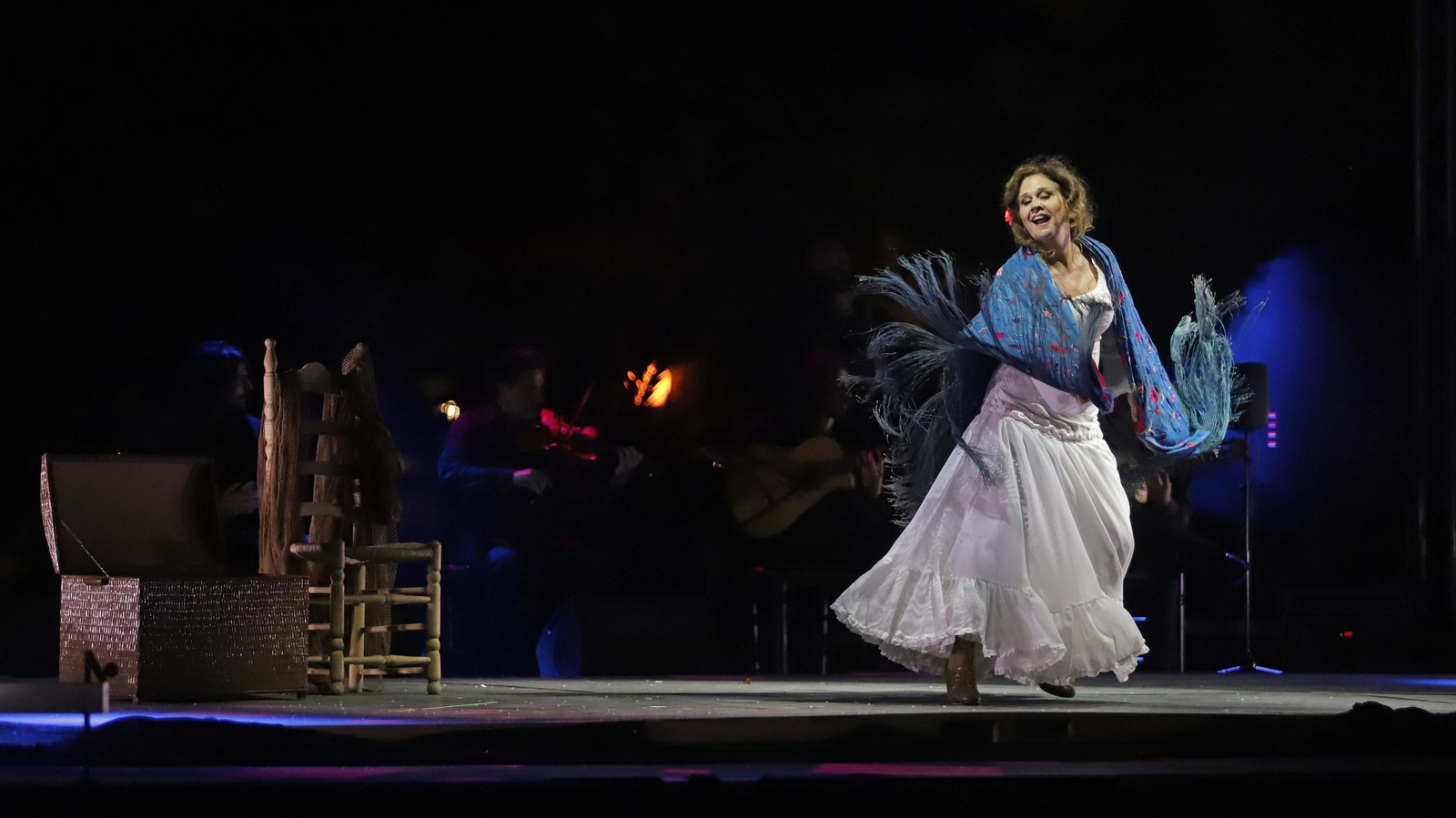 Fotos del espectáculo de José Manuel León y Mónika Bellido en Algeciras