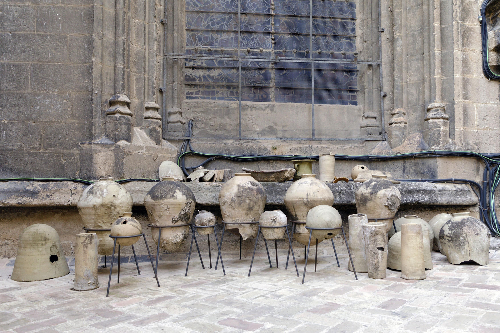 Recorrido de la visita por las cubiertas de la Catedral de Sevilla, al atardecer