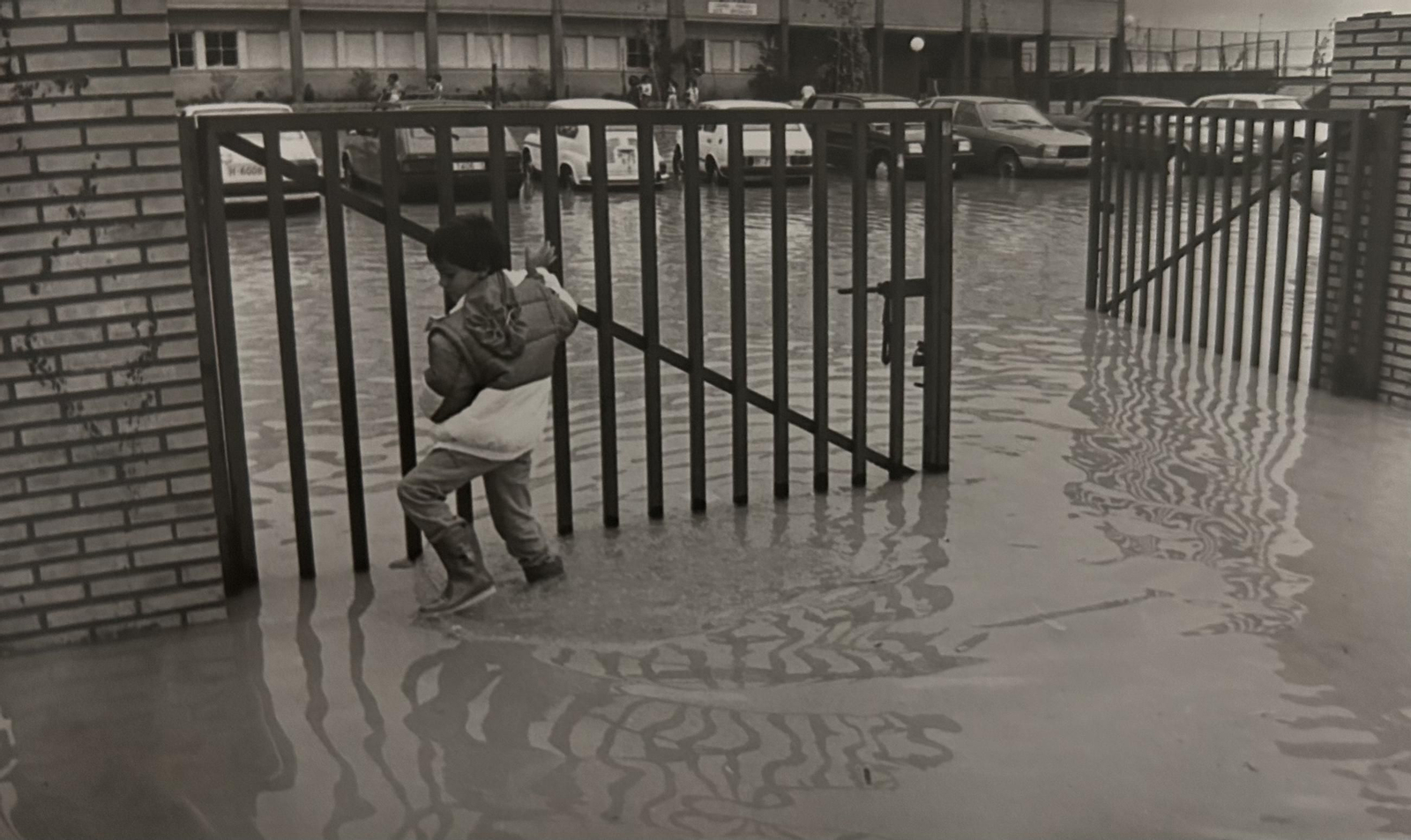 Efectos del temporal e inundaciones de enero de 1996 en Huelva.