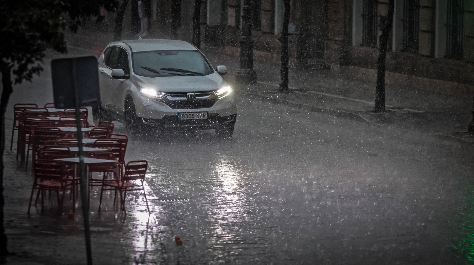 Vuelve la lluvia a Jerez