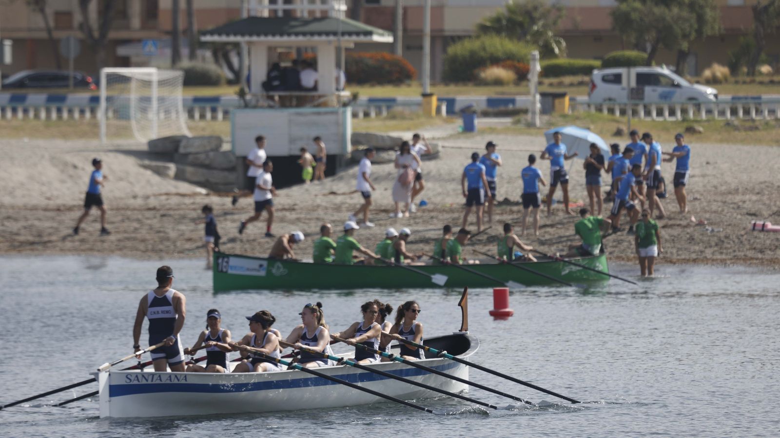 Las fotos de la segunda jornada del Campeonato de España de remo en banco fijo LLaut de La Línea