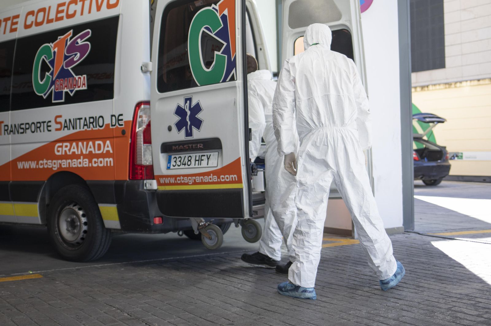 Urgencias del hospital PTS de Granada en la nueva ola de coronavirus.