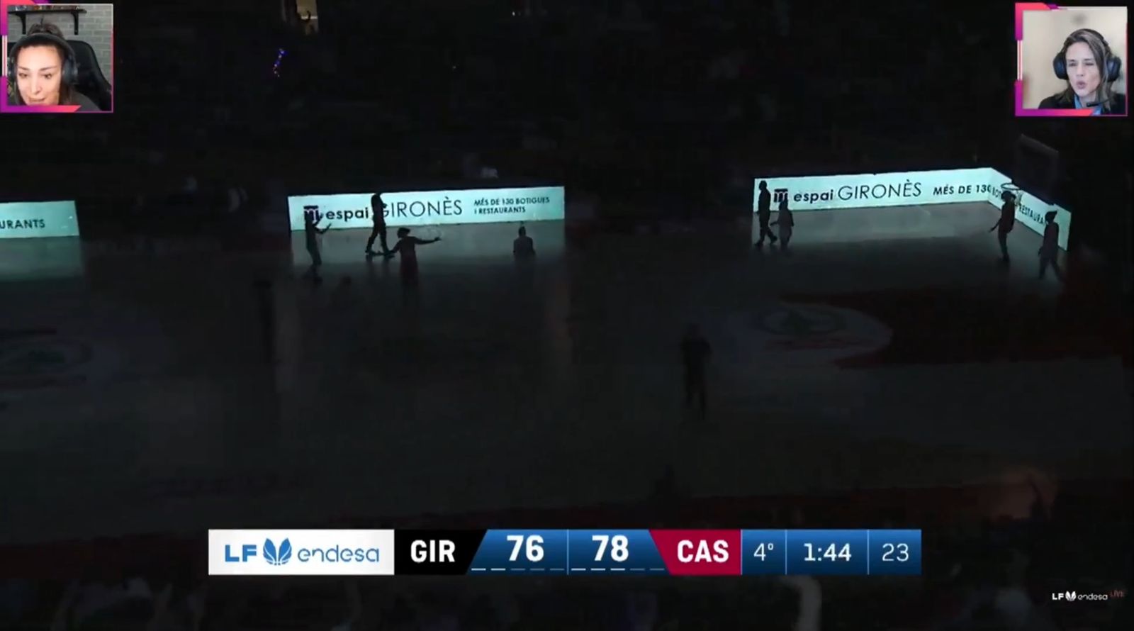 Fontajau sufre un apagón antes de la visita del Unicaja