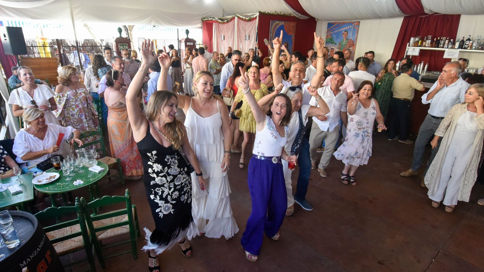 Fotos del viernes en la Feria Real de Algeciras