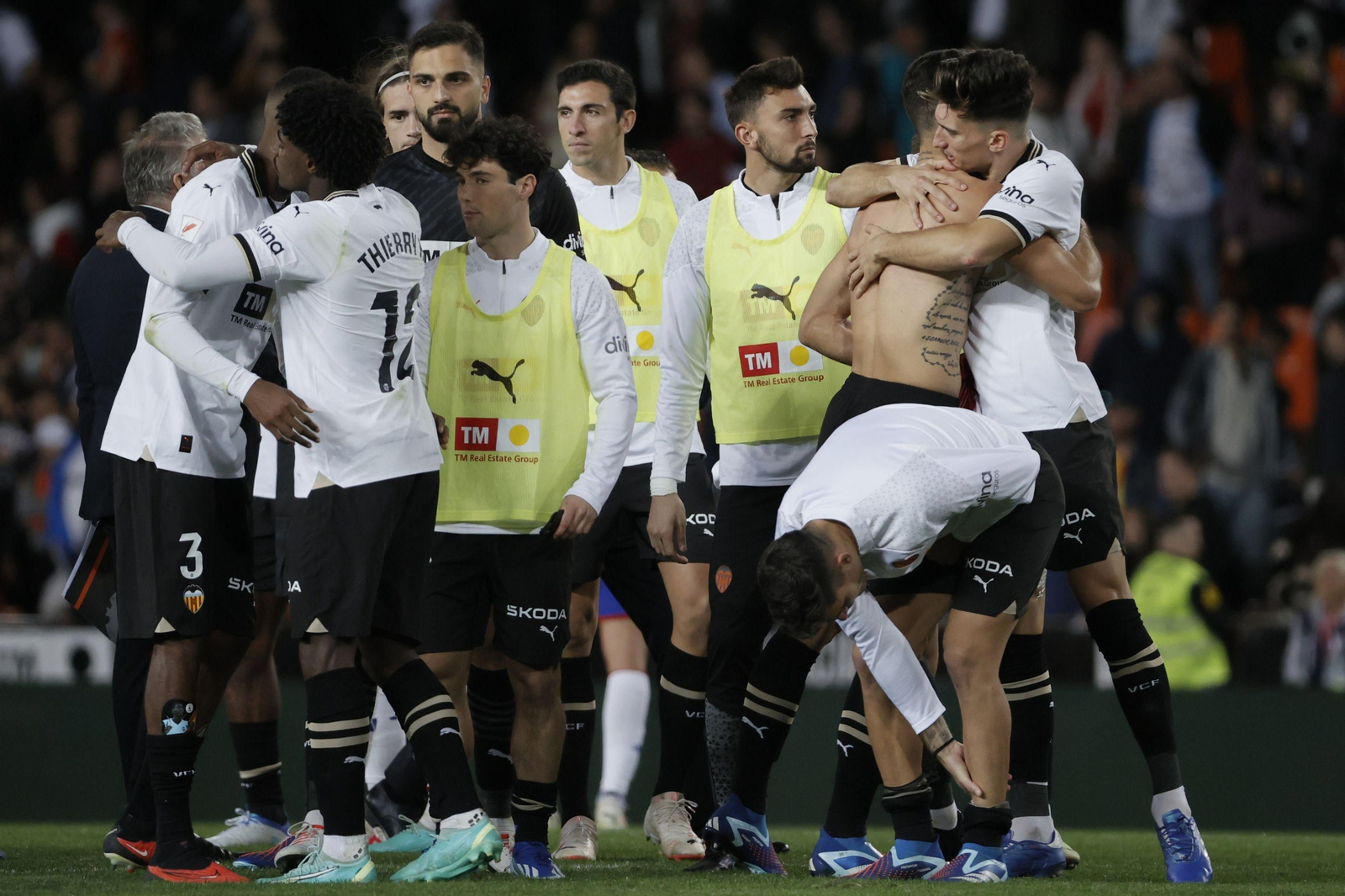 Las mejores imágenes del Valencia-Granada CF