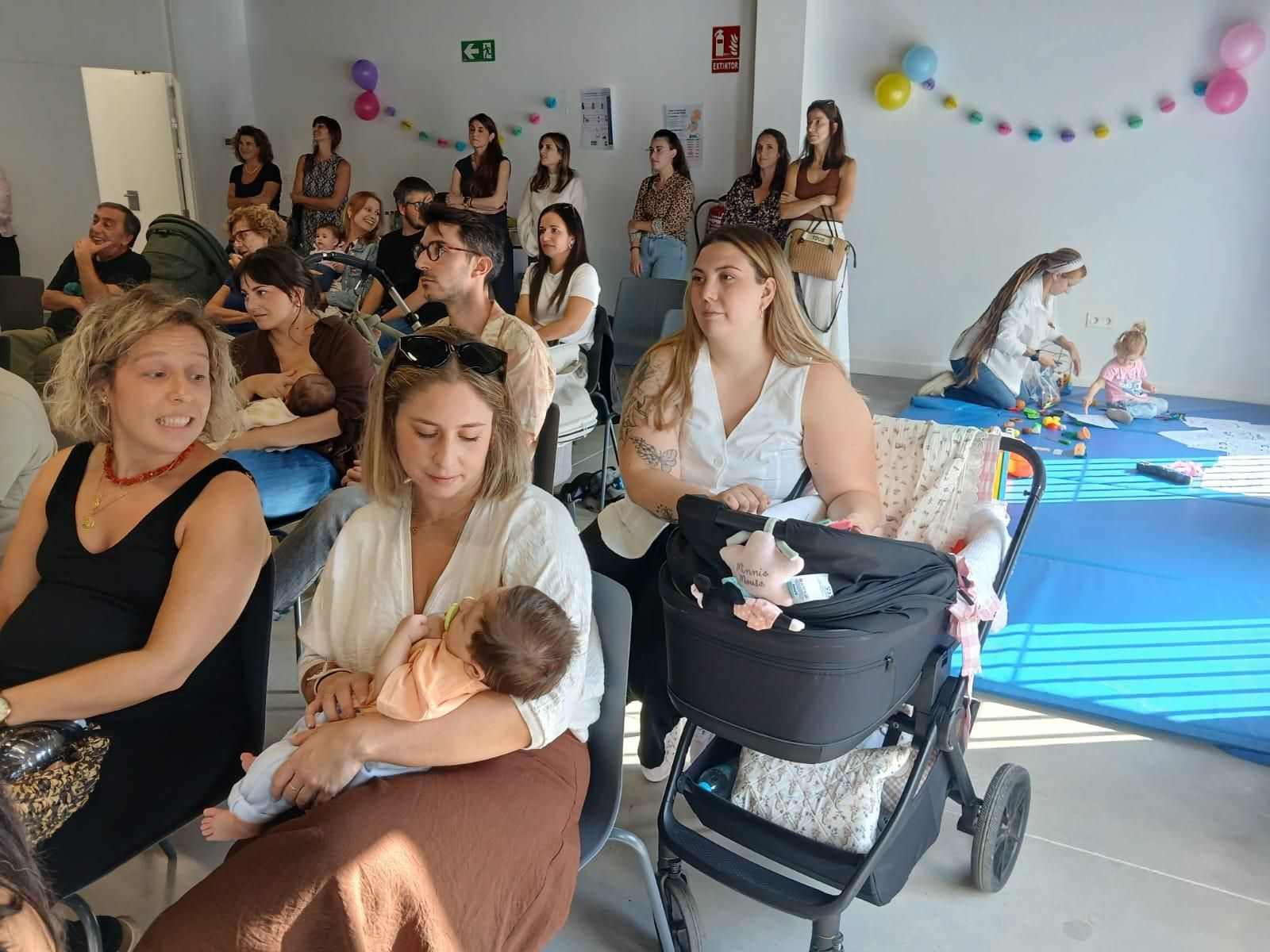 Ambiente familiar en las II Jornadas para la Promoción de la Lactancia Materna.