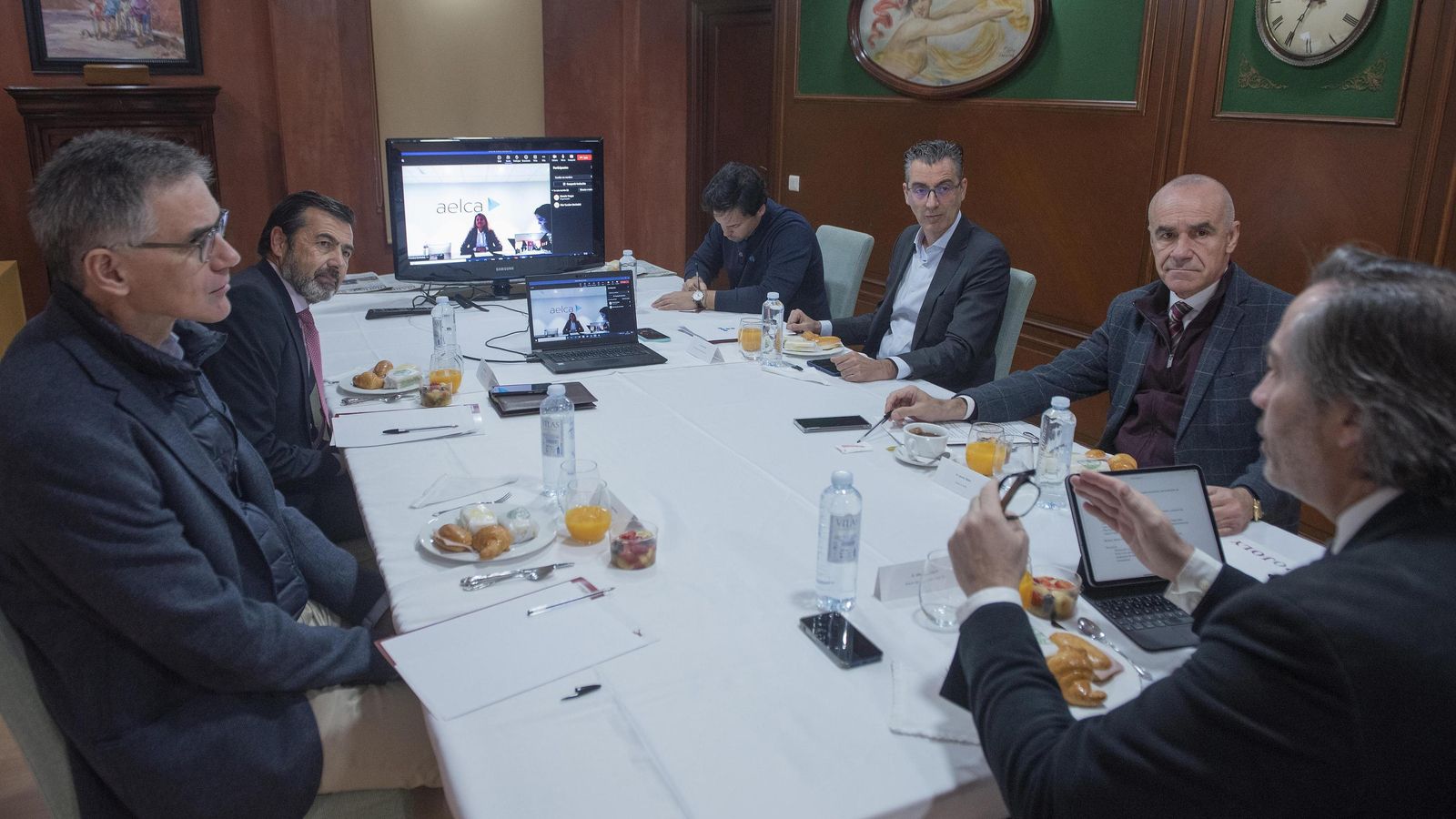 Un momento de la intervención de los presentes en el Desayuno de Redacción organizado por Diario de Sevilla.