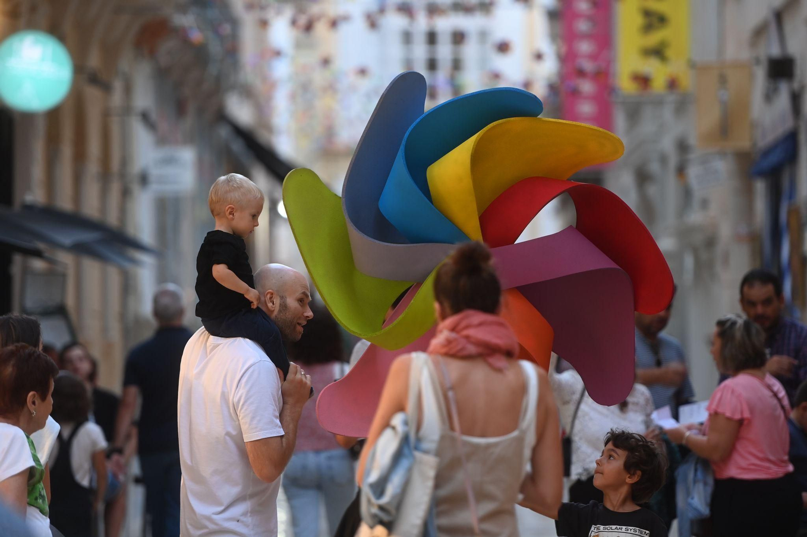 Las fotos de la Noche en Blanco en Málaga: la cultura inunda las calles