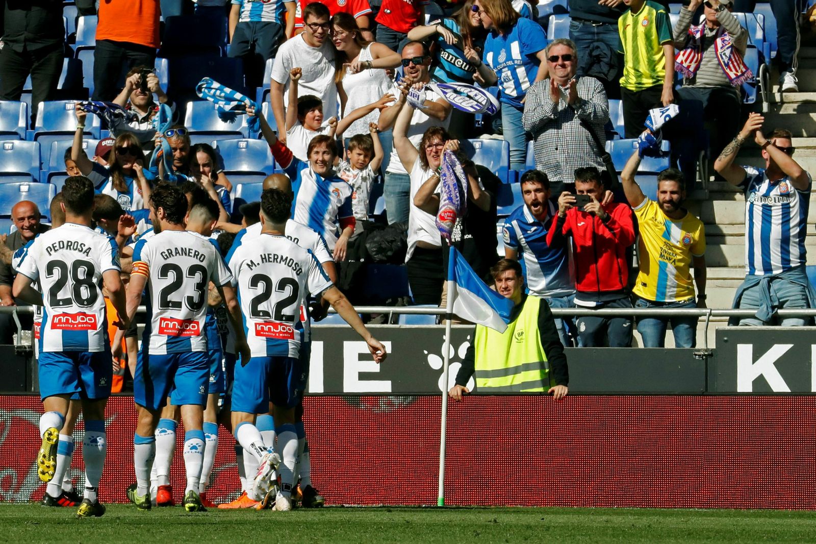 El Espanyol-Atlético, en imágenes