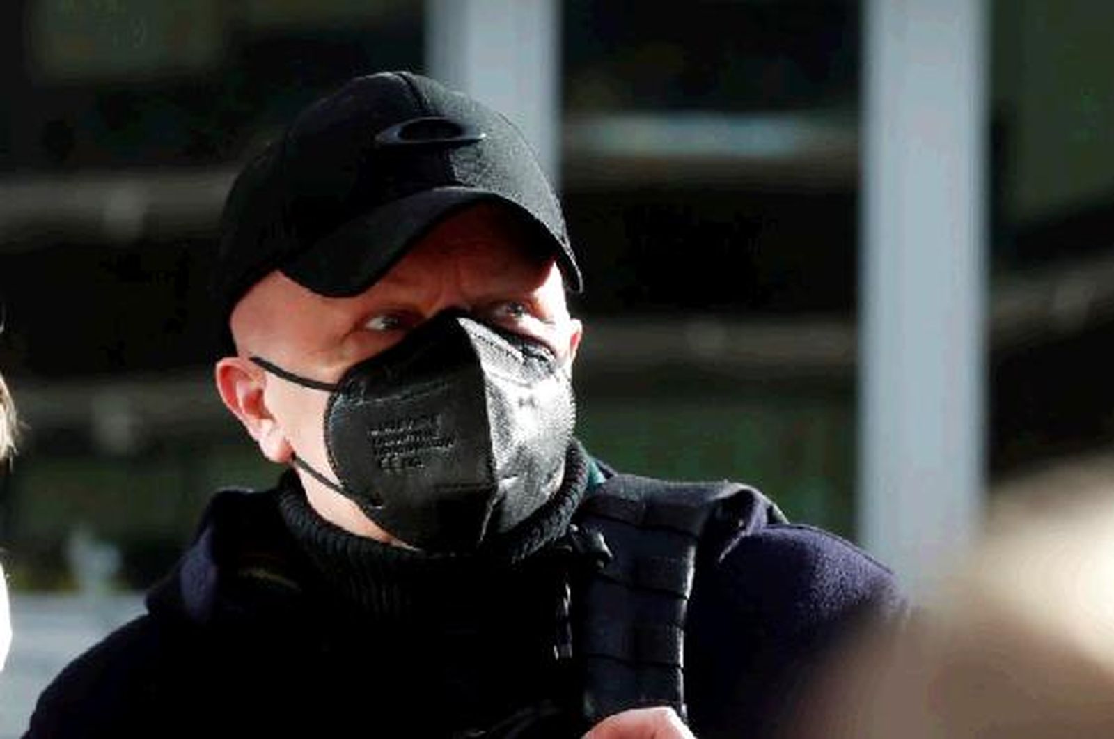 Paco Sanz llega a los juzgados.