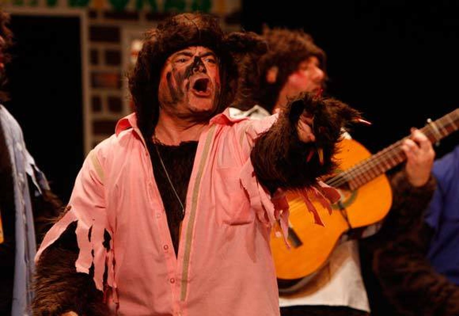 Chirigota 'Hombres bobo'  Foto: Lourdes de Vicente