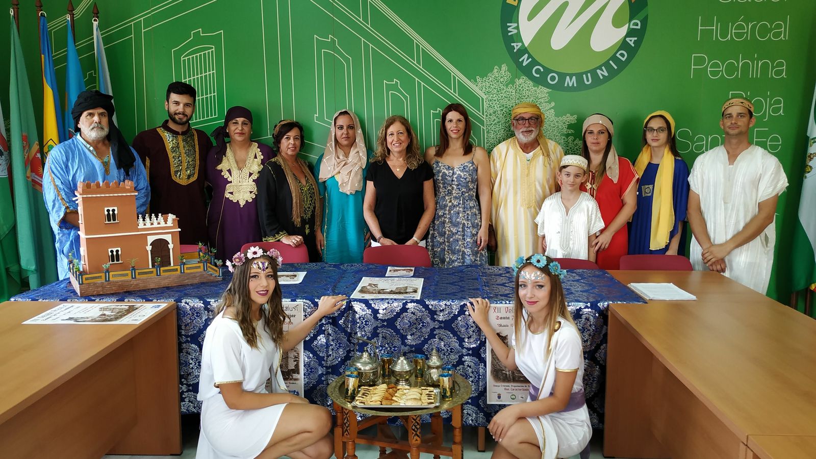 Presentación de la Velada Andalusí en la sede de la Mancomunidad del Bajo Andarax