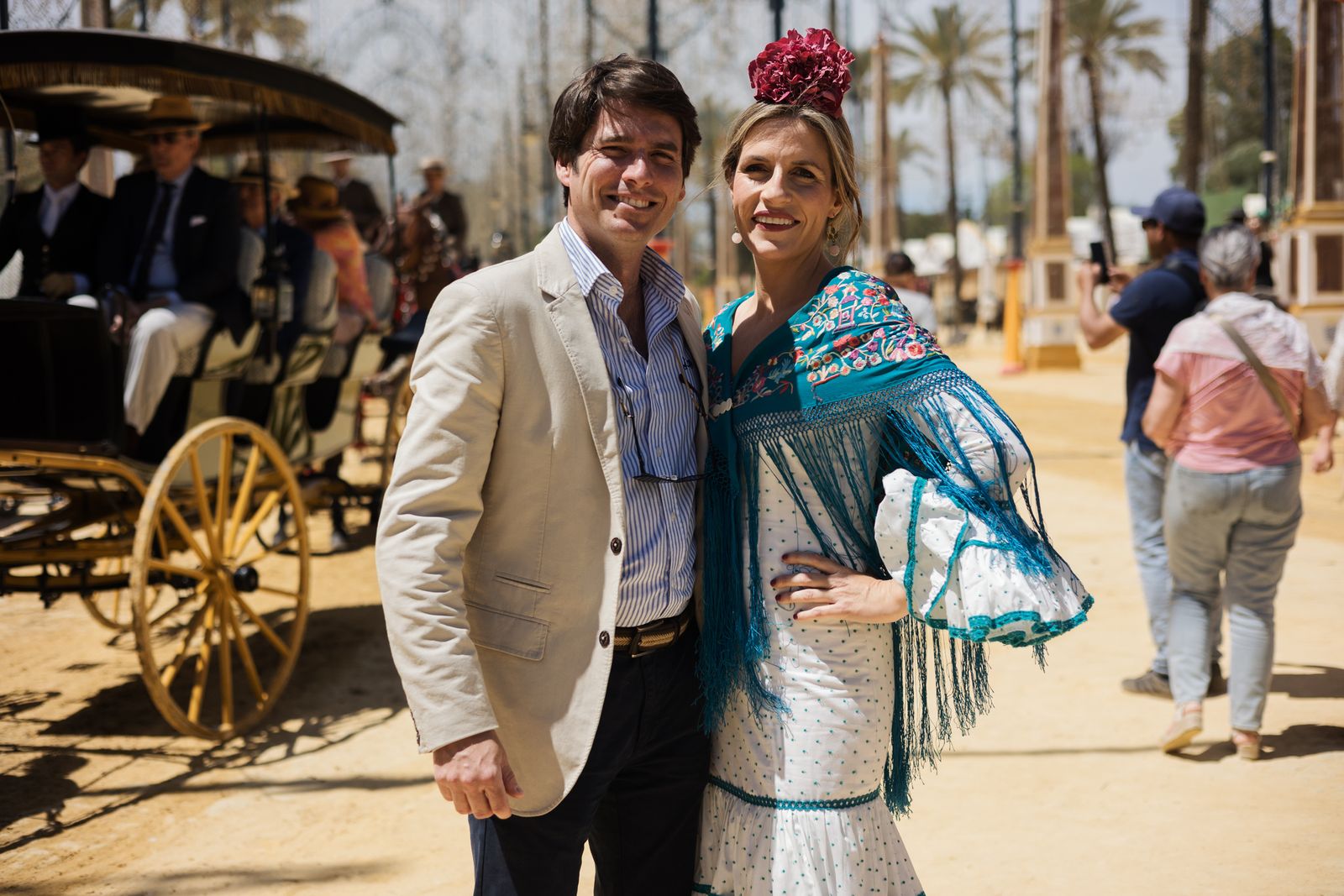 Búscate en las fotos  del jueves en la Feria de Jerez